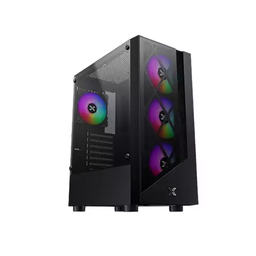 XIGMATEK DUKE TEMPERED GLASS ATX GAMING CASE (BLACK)