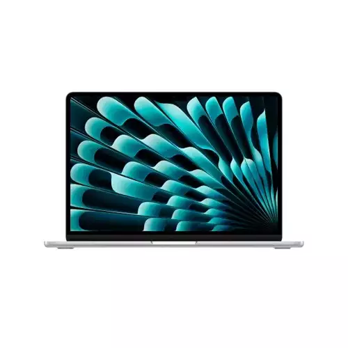 Apple MacBook Air 15-inch 2024 M3 Chip 8-Core CPU 10-Core GPU Silver #MRYP3