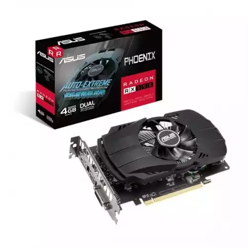 ASUS Phoenix Radeon RX 550 GDDR5 4GB Evo Graphics Card thumbnail