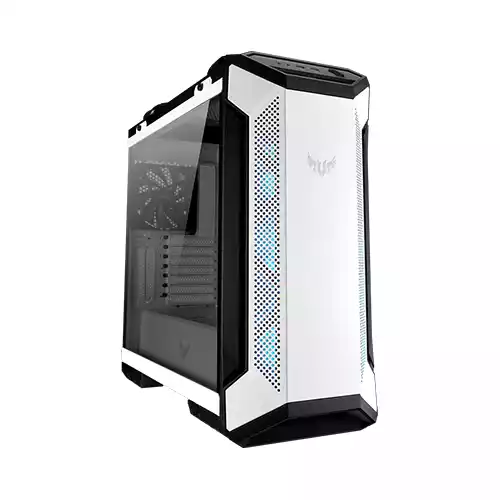 ASUS TUF Gaming GT501 White Edition Tempered Glass Mid-Tower Case thumbnail
