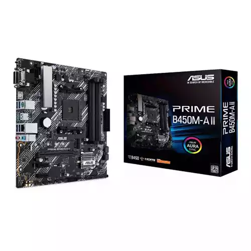 Asus Prime B450M-A II AM4 Micro-ATX AMD Motherboard thumbnail