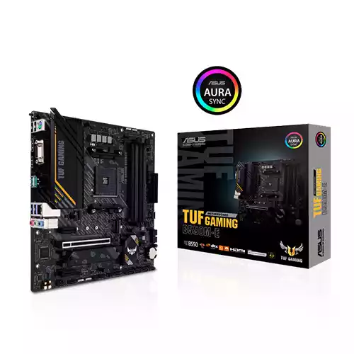ASUS TUF GAMING B550M-E MICRO ATX MOTHERBOARD thumbnail