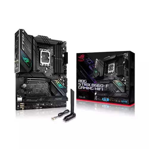 ASUS ROG STRIX B660-F GAMING WIFI Intel 12th Gen DDR5 ATX Motherboard thumbnail