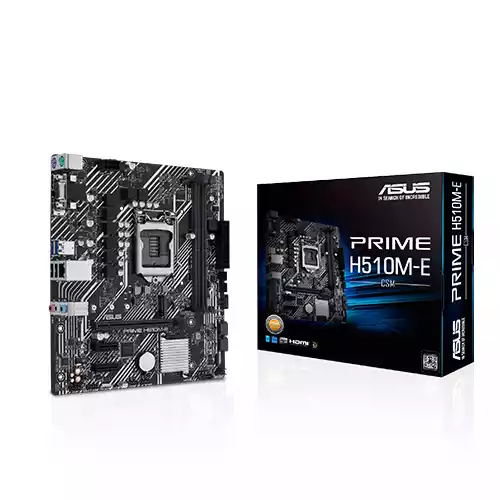 ASUS PRIME H510M-E/CSM ATX 11TH GEN INTEL MOTHERBOARD thumbnail
