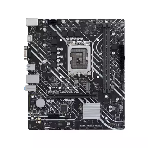 ASUS PRIME H610M-K D4-SI 12th Gen Intel Motherboard (Commercial Edition)