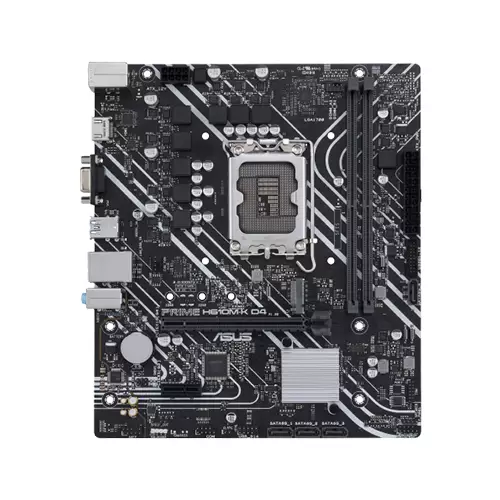 ASUS PRIME H610M-K D4-SI 12th Gen Intel Motherboard (Commercial Edition)