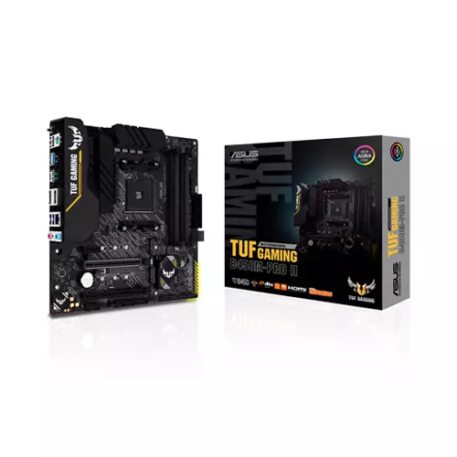 ASUS TUF B450M-PRO II AM4 PCIe 3.0 MATX AMD GAMING Motherboard