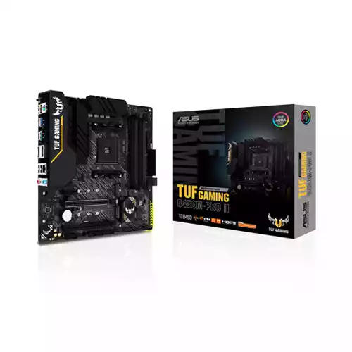 ASUS TUF B450M-PRO II AM4 PCIe 3.0 MATX AMD GAMING Motherboard thumbnail