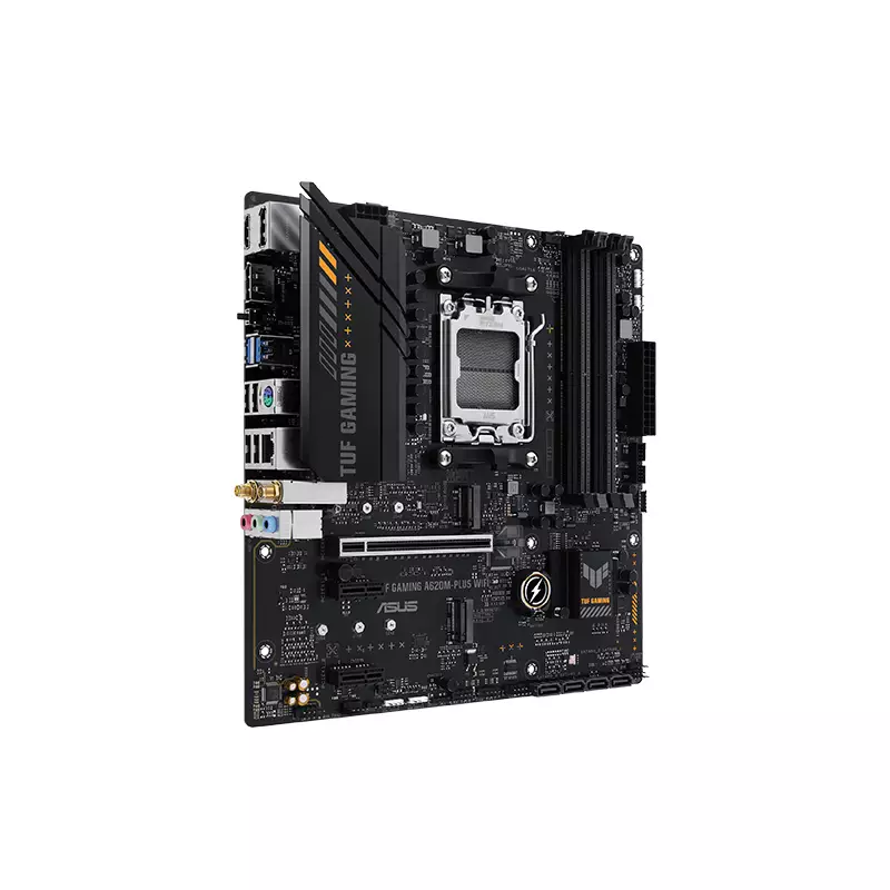 ASUS TUF GAMING A620M-PLUS WIFI AMD AM5 DDR5 MICRO-ATX MOTHERBOARD-2