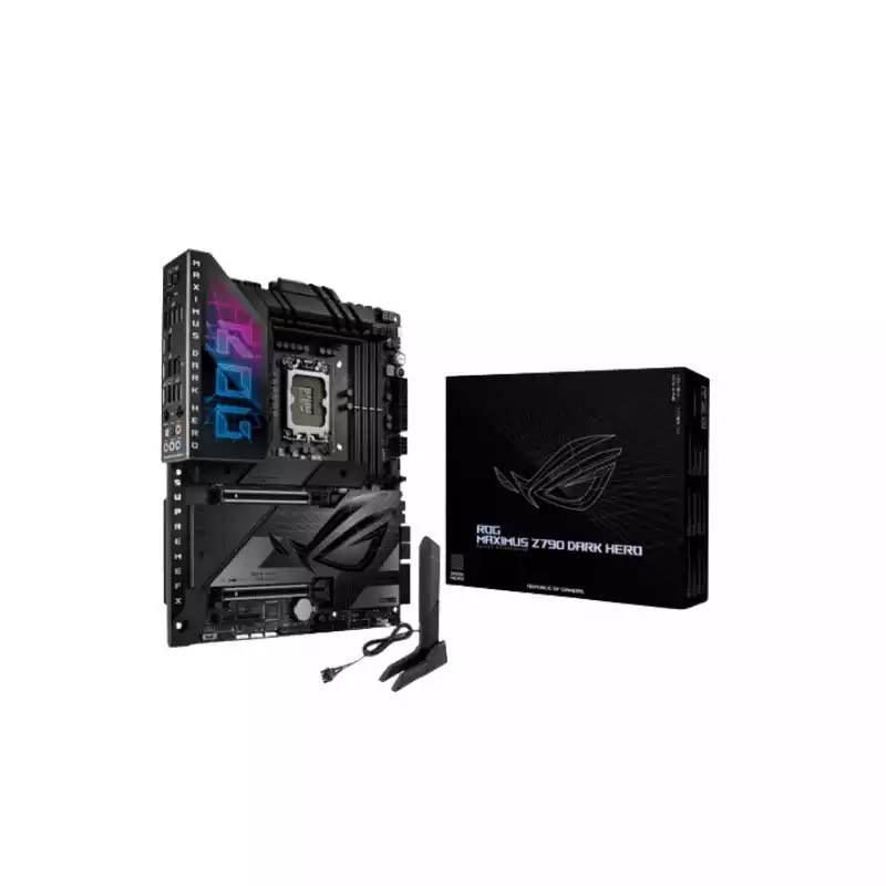 ASUS ROG MAXIMUS Z790 DARK HERO DDR5 14TH GEN ATX MOTHERBOARD thumbnail