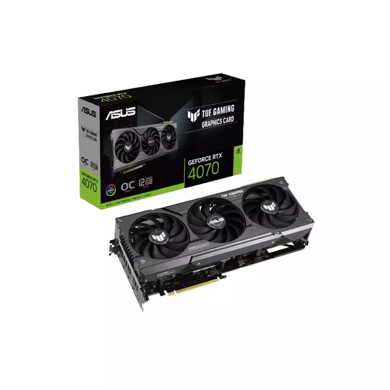 ASUS TUF Gaming GeForce RTX 4070 12GB GDDR6X OC Edition Graphics Card