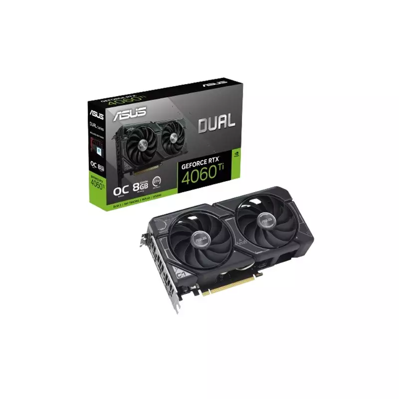 ASUS Dual GeForce RTX 4060 Ti OC Edition 8GB GDDR6 Graphics Card