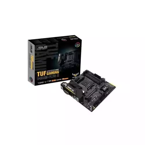 ASUS TUF GAMING B450M-PLUS II MATX MOTHERBOARD thumbnail