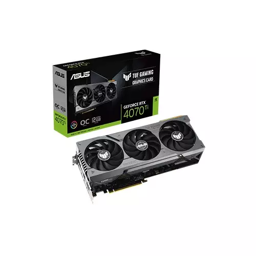 ASUS TUF Gaming GeForce RTX 4070 Ti 12GB GDDR6X OC Edition Graphics Card