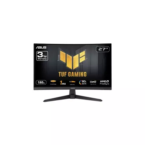 ASUS TUF Gaming VG27VQ3B 27-inch VA 180HZ FHD Curved Gaming Monitor
