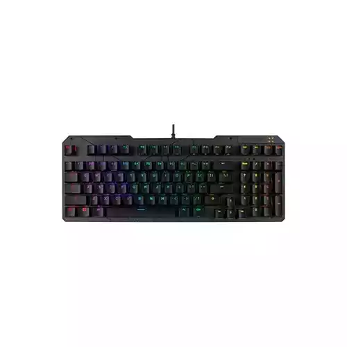 Asus RA07 TUF K3 Gen II ABS Doubleshot IP57 Red Switch Wired Gaming Keyboard (Black)