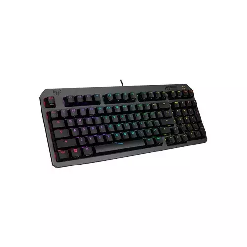Asus RA07 TUF K3 Gen II ABS Doubleshot IP57 Red Switch Wired Gaming Keyboard (Black)-3