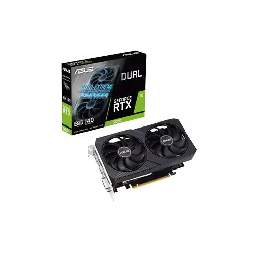 ASUS Dual GeForce RTX 3050 V2 128-bit 8GB GDDR6 Graphics Card