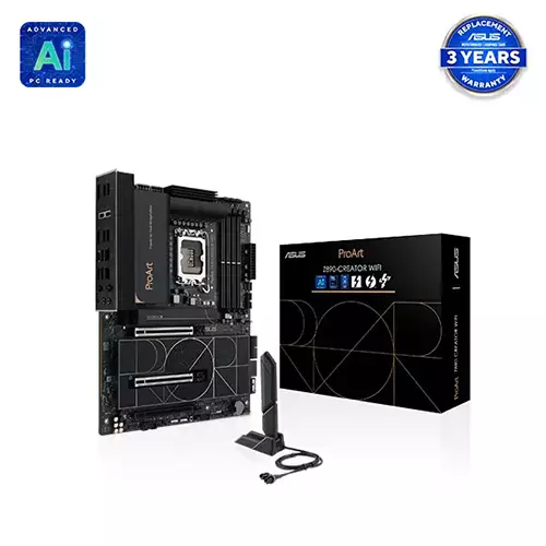 ASUS ProArt Z890-Creator WiFi Intel Core Ultra Series 2 AI ATX Motherboard
