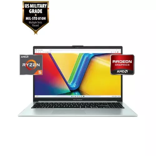 Asus Vivobook Go 15 L1504FA-NJ1508 Ryzen 5 7520U 16GB RAM 512GB SSD 15.6-inch FHD Gray Green Laptop