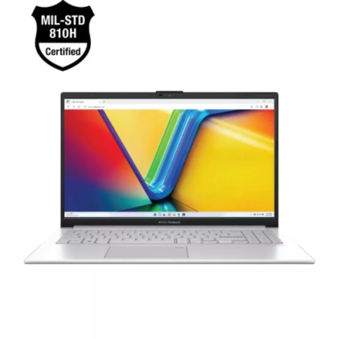 Asus Vivobook Go 15 L1504FA-NJ1473 Ryzen 5 7520U, 16GB DDR5, 512GB SSD, 15.6-inch FHD Cool Silver Laptop