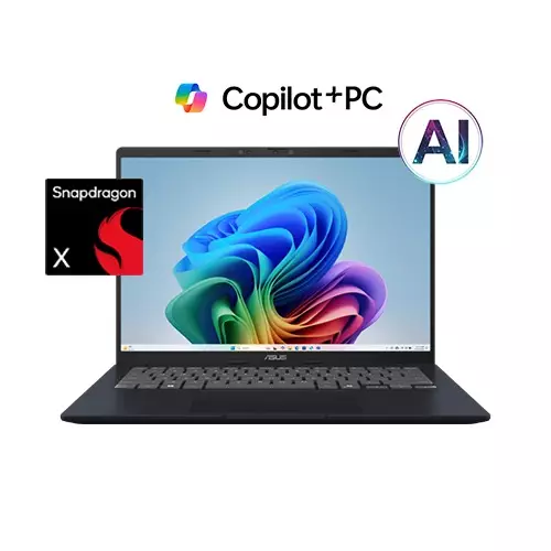ASUS Vivobook 14 F1407QA-LY060W Snapdragon X X1 16GB RAM 1TB SSD 14-Inch WUXGA Copilot+ PC