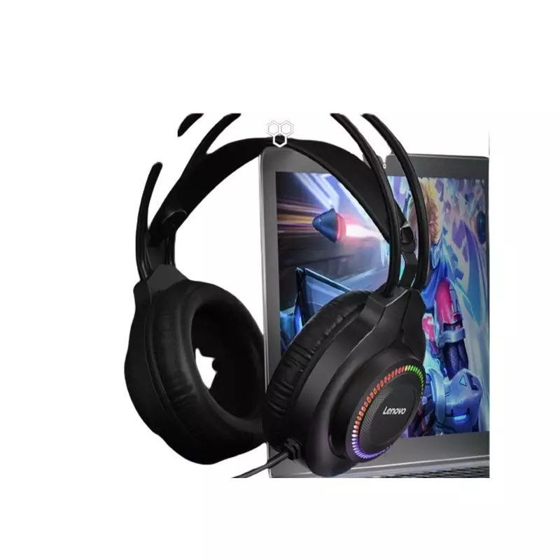 Lenovo G25B-Pro 7.1 Wired Gaming Headphone (Black)-1