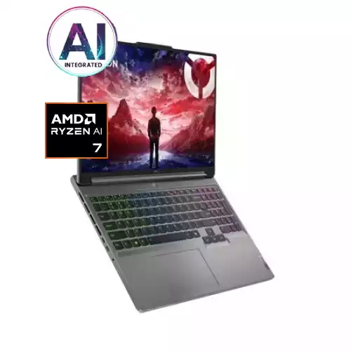 Lenovo Legion Slim 5 16AHP9 Ryzen 7 8845HS RTX 4060 GPU 16-inch AI Integrated Gaming Laptop thumbnail