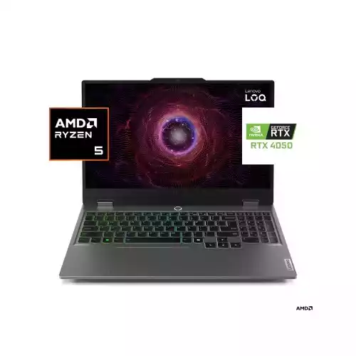 Lenovo LOQ 15AHP9 Ryzen 5 8645HS RTX 4050 GPU 15.6-inch FHD Gaming Laptop thumbnail