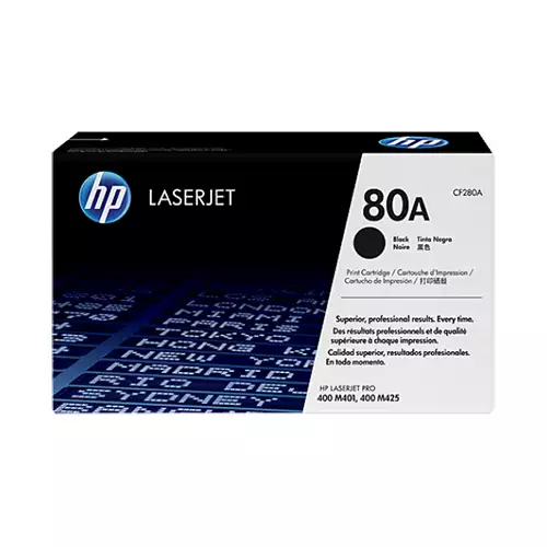 HP 80A Black Toner Cartridge (For LJ M401N,D,DN)