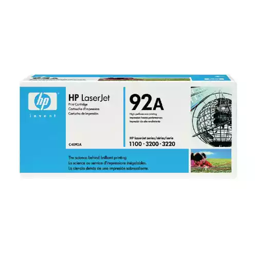 HP 92A Black Original LaserJet Toner