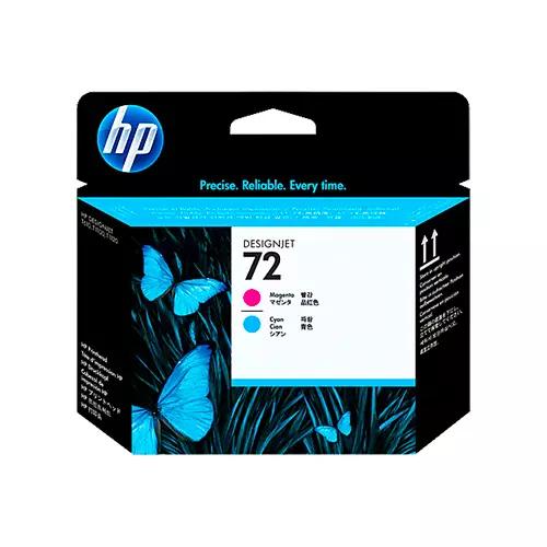 HP 72 Magenta and Cyan DESIGNJET PRINTHEAD