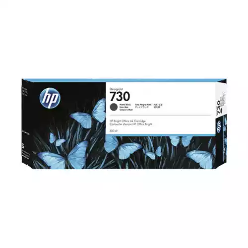 HP 730B 300-ml DesignJet Matte Black Ink Cartridge thumbnail