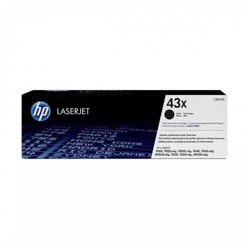 HP 43X High Yield Black Original LaserJet Toner-1