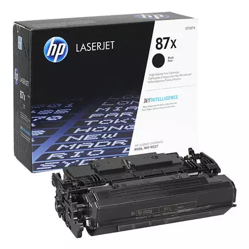 HP 87X High Yield Black Original LaserJet Toner Cartridge