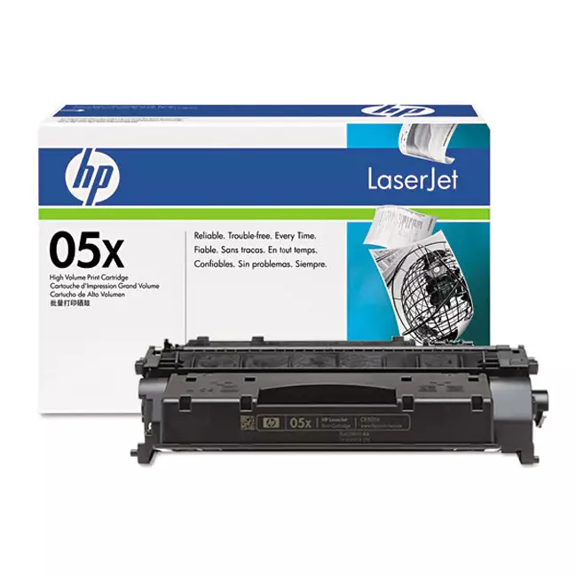 HP 05X Black Original LaserJet Toner