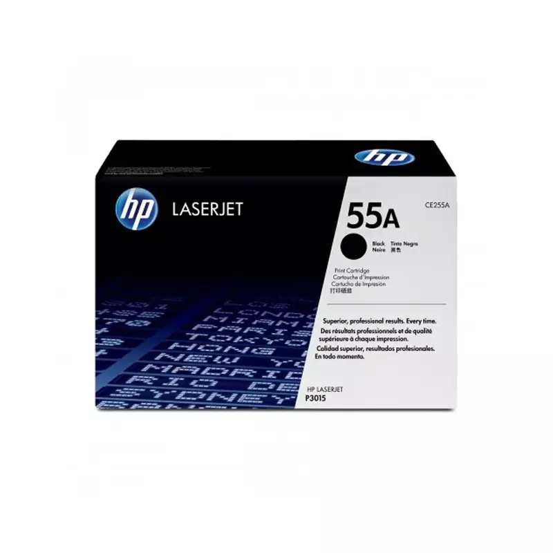HP 55A LASERJET ORIGINAL BLACK TONER (FOR CE255A)