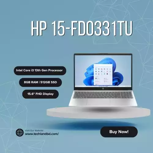 HP 15-fd0331TU Core i3 13th Gen 15.6" FHD Silver Laptop