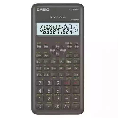 Casio Fx-100MS-2 Non-programmable Scientific Calculator