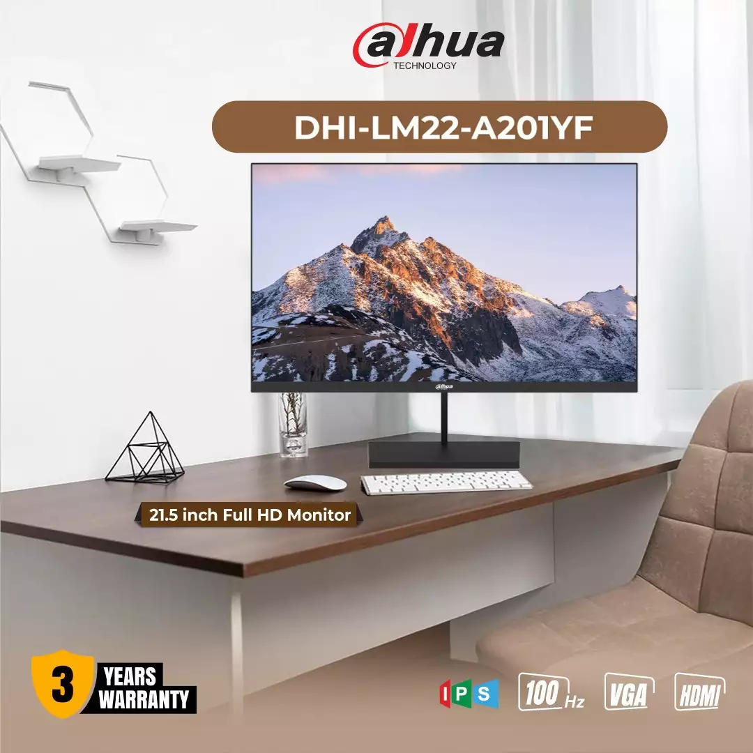 Dahua DHI-LM22-A201YF 21.45-inch Full HD 100Hz IPS Monitor