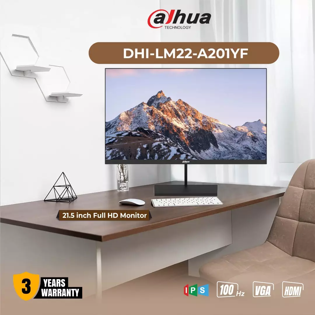 Dahua DHI-LM22-A201YF 21.45-inch Full HD 100Hz IPS Monitor
