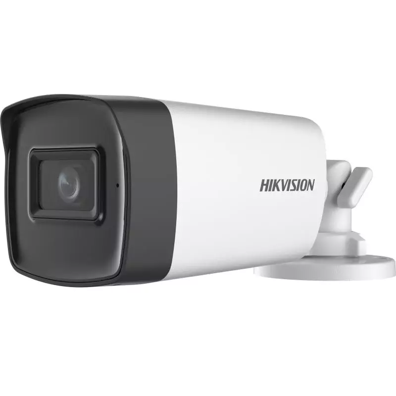 HikVision DS-2CE17H0T-IT3FS 5 MP Audio Fixed Bullet Camera Built-in Microphone