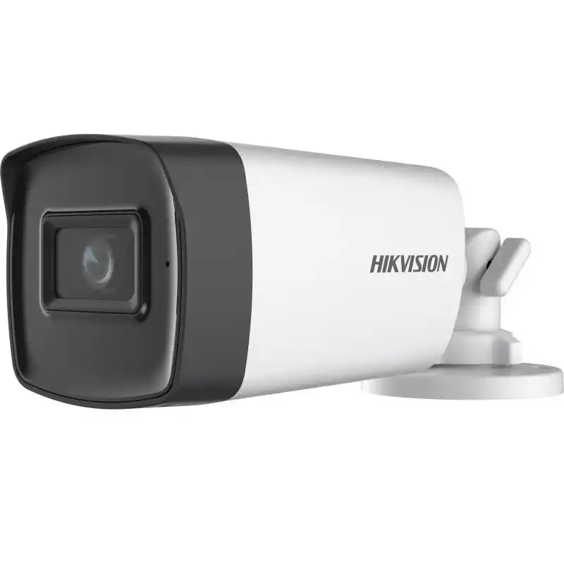 HikVision DS-2CE17H0T-IT3FS 5 MP Audio Fixed Bullet Camera Built-in Microphone thumbnail