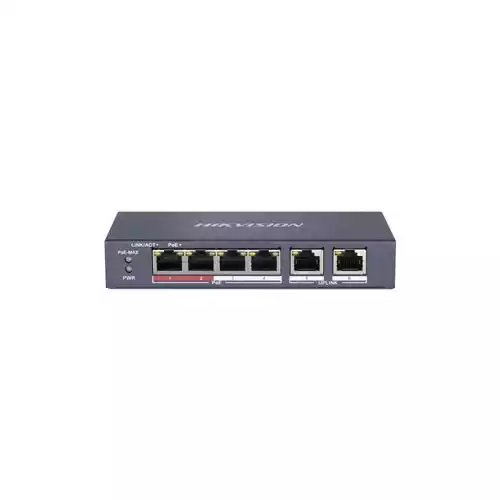 Hikvision DS-3E0106MP-E/M 6 Port Unmanaged PoE Switch