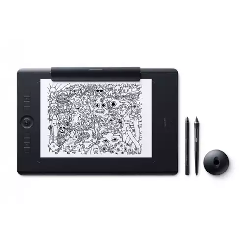 WACOM PTH-860/K1-CX Intuos Pro Pen and Touch Large Graphics Input Tablet