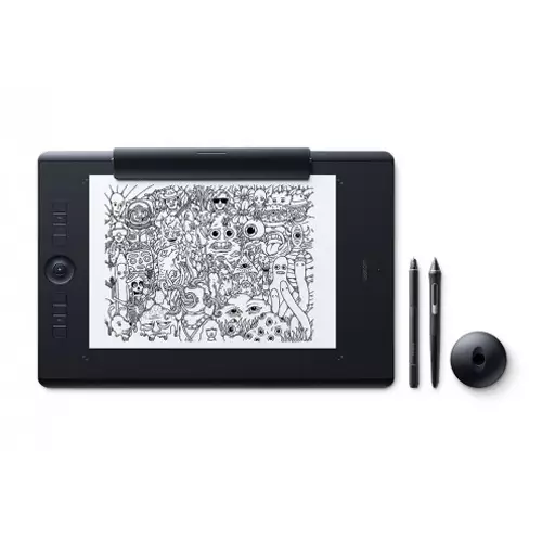WACOM PTH-860/K1-CX Intuos Pro Pen and Touch Large Graphics Input Tablet
