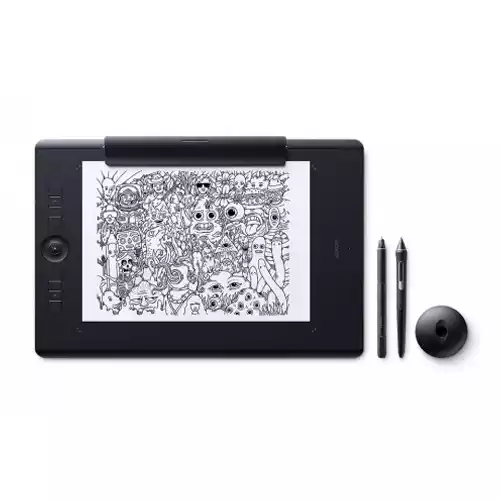 WACOM PTH-860/K1-CX Intuos Pro Pen and Touch Large Graphics Input Tablet