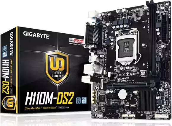 GIGABYTE GA-H110M-DS2V DDR4 Motherboard thumbnail