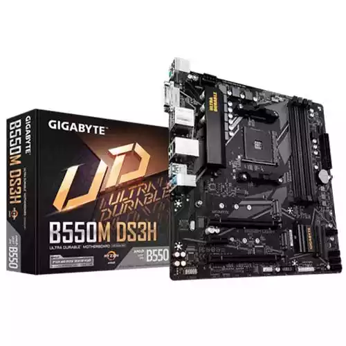 GIGABYTE B550M DS3H AMD Motherboard thumbnail