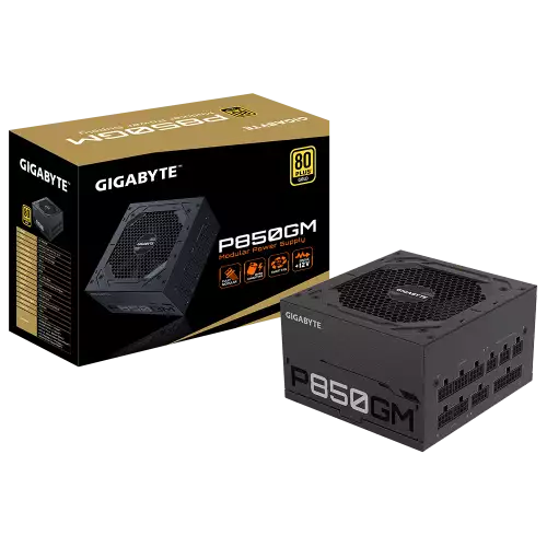 Gigabyte P850GM 850 Watt 80+ Gold Certified Power Supply